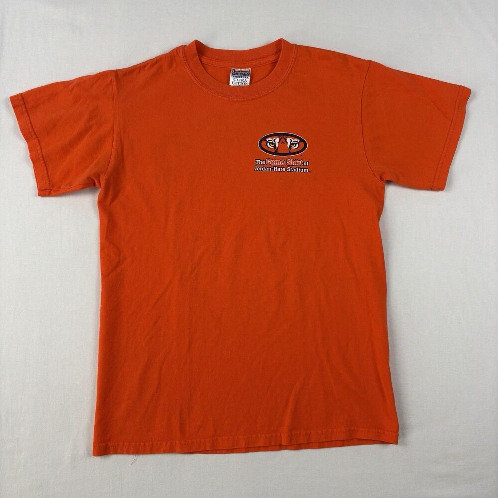 Auburn Tigers 2005 Alabama “Lights Out” Aubie T-Shirt Jordan-Hare Size S Vintage - Picture 2 of 5